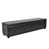 NNEVL Storage Bench Black Large Size
