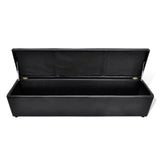 NNEVL Storage Bench Black Large Size