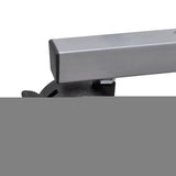 NNEVL Computer Desk With Pull-out Keyboard Tray and Top Shelf Black