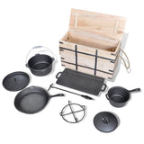 NNEVL Dutch Oven Set 9pcs