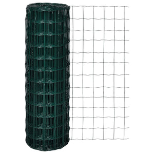 NNEVL Euro Fence Steel 25x1.2 m Green