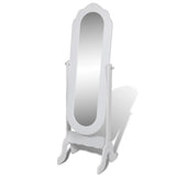NNEVL Free Standing Mirror White Adjustable