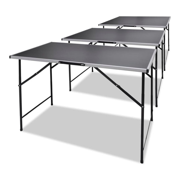 NNEVL Pasting Tables 3 pcs Foldable