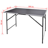 NNEVL Pasting Tables 3 pcs Foldable