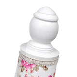 NNEVL Ladies Bust Display Mannequin Cotton White With Rose
