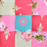 NNEVL Patchwork Foot Stool Hocker Pastoralism Style Quality