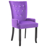 NNEVL Armchair Purple Velvet
