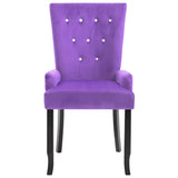 NNEVL Armchair Purple Velvet