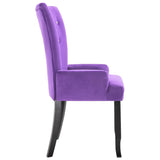 NNEVL Armchair Purple Velvet