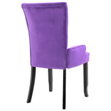 NNEVL Armchair Purple Velvet