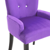 NNEVL Armchair Purple Velvet