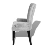 NNEVL Armchair Silver Velvet
