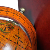 NNEVL Bookstand World Map Globe Bookend Classic A Pair