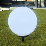 NNEVL Garden Path Solar Ball Light LED 50cm 1pcs with Ground Spike