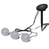 NNEVL Solar Bowl 3 LED Floating Ball Light for Pond Swimming Pool