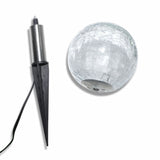NNEVL Solar Bowl 3 LED Garden Lights with Spike Anchors & Solar Panel
