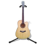 NNEVL Adjustable Single Guitar Stand Foldable