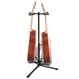 NNEVL Adjustable Double Guitar Stand Foldable