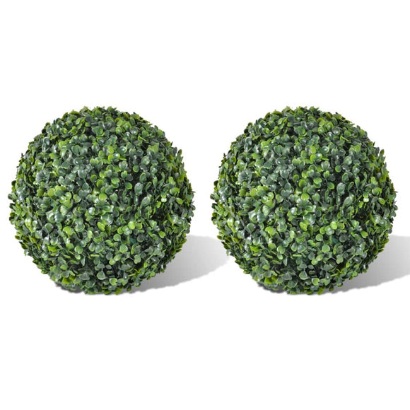 NNEVL Boxwood Ball Artificial Leaf Topiary Ball 35 cm 2 pcs