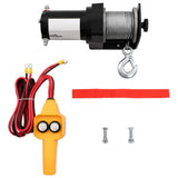 NNEVL 12 V Electric Winch 907 KG Wire Remote Control