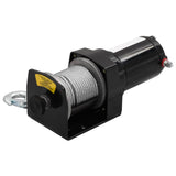 NNEVL Electric Winch 1360 KG with Plate Roller Fairlead