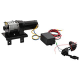 NNEVL Electric Winch 1360 KG with Plate Roller Fairlead