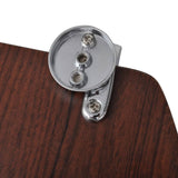 NNEVL WC Toilet Seat MDF Lid Simple Design Brown