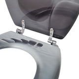 NNEVL WC Toilet Seat MDF Lid Stones