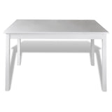 NNEVL 5 Piece Dining Set White