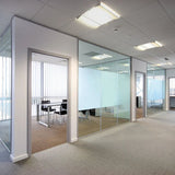 NNEVL Pure Frosted Privacy Window Film Milk Glass Adhesive 0.9x10 m