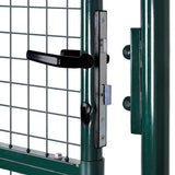 NNEVL Garden Mesh Gate Fence Door Wall Grille 85.5 x 150 cm / 100 x 200 cm