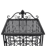 NNEVL Wine Rack for 28 Bottles Metal