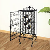 NNEVL Wine Rack for 28 Bottles Metal