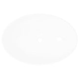 NNEVL Luxury Ceramic Basin Oval-shaped Sink White 40 x 33 cm