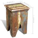 NNEVL Stool Solid Reclaimed Wood