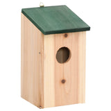 NNEVL Bird House Nesting Box Wood 4 pcs