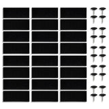 NNEVL Insect Door Curtain 210 x 100 cm 2 pcs Magnet Black