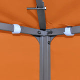 NNEVL Water-proof Gazebo Cover Canopy 310 g/m² Orange 3 x 3 m