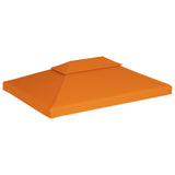 NNEVL Water-proof Gazebo Cover Canopy 310 g/m² Orange 3 x 4 m