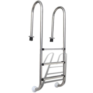 NNEVL Pool Ladder 3 Steps Stainless Steel 304 120 cm