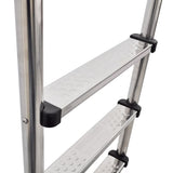 NNEVL Pool Ladder 3 Steps Stainless Steel 304 120 cm