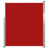 NNEVL Patio Terrace Side Awning 160 x 300 cm Red