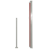 NNEVL Patio Terrace Side Awning 160 x 300 cm Red
