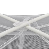 NNEVL Mongolia Net Mosquito Net 2 Doors 200 x 120 x 130 cm White
