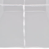NNEVL Mongolia Net Mosquito Net 2 Doors 200 x 120 x 130 cm White