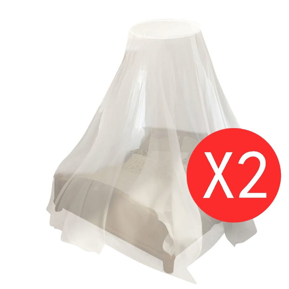 NNEVL Mosquito Net 2 pcs Round 56x325x230 cm