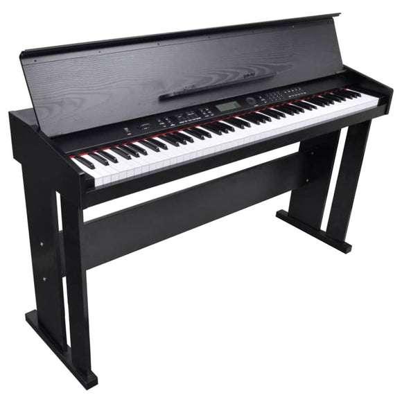 NNEVL Electronic Piano/Digital Piano with 88 keys & Music Stand