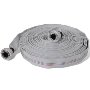 NNEVL Fire Hose Flat Hose 30 m with D-Storz Couplings 1 Inch