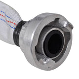 NNEVL Fire Hose Flat Hose 30 m with D-Storz Couplings 1 Inch