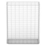 NNEVL Gabion Basket with Lids Galvanised Wire 100x80x30 cm
